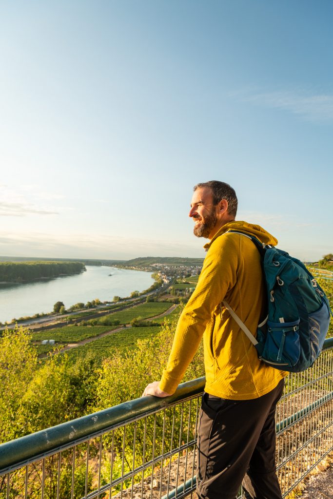 Aussicht vom Brudersberg am Roten Hang in Rheinhessen