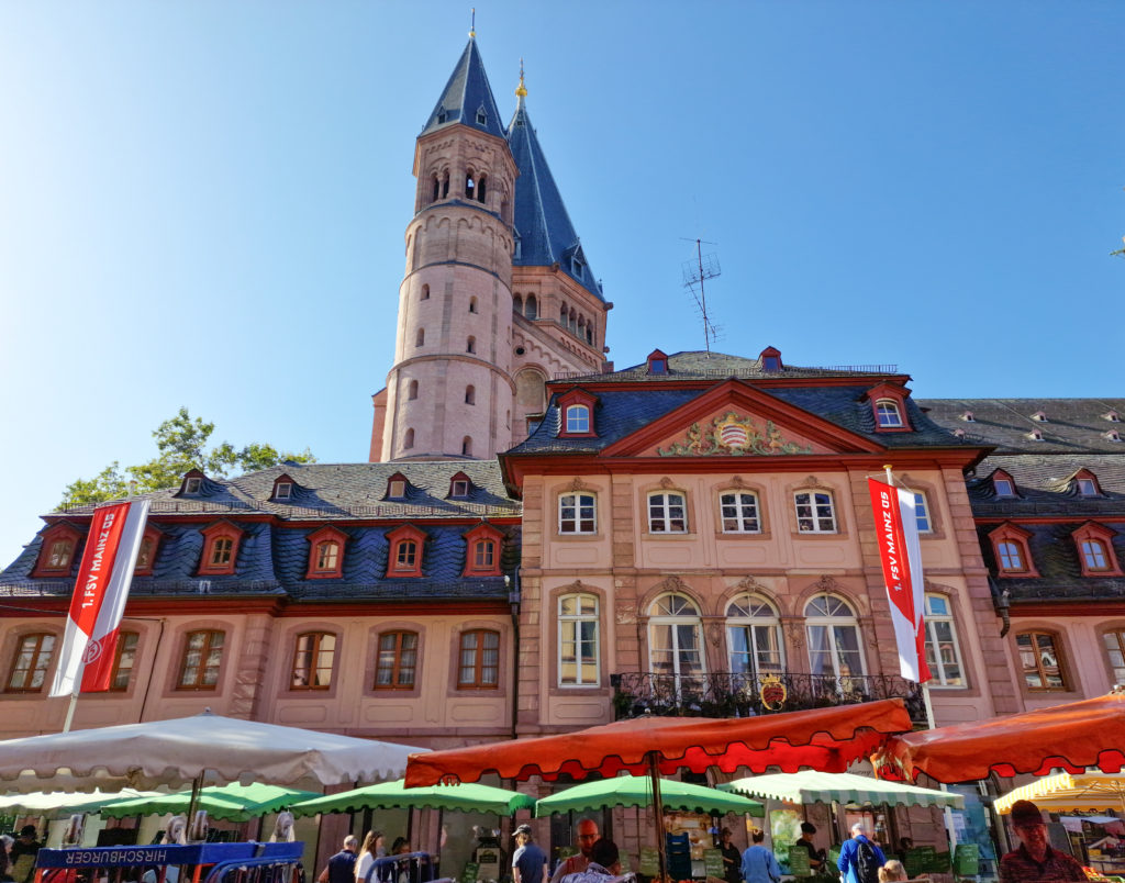 Mainz wekelijkse markt
