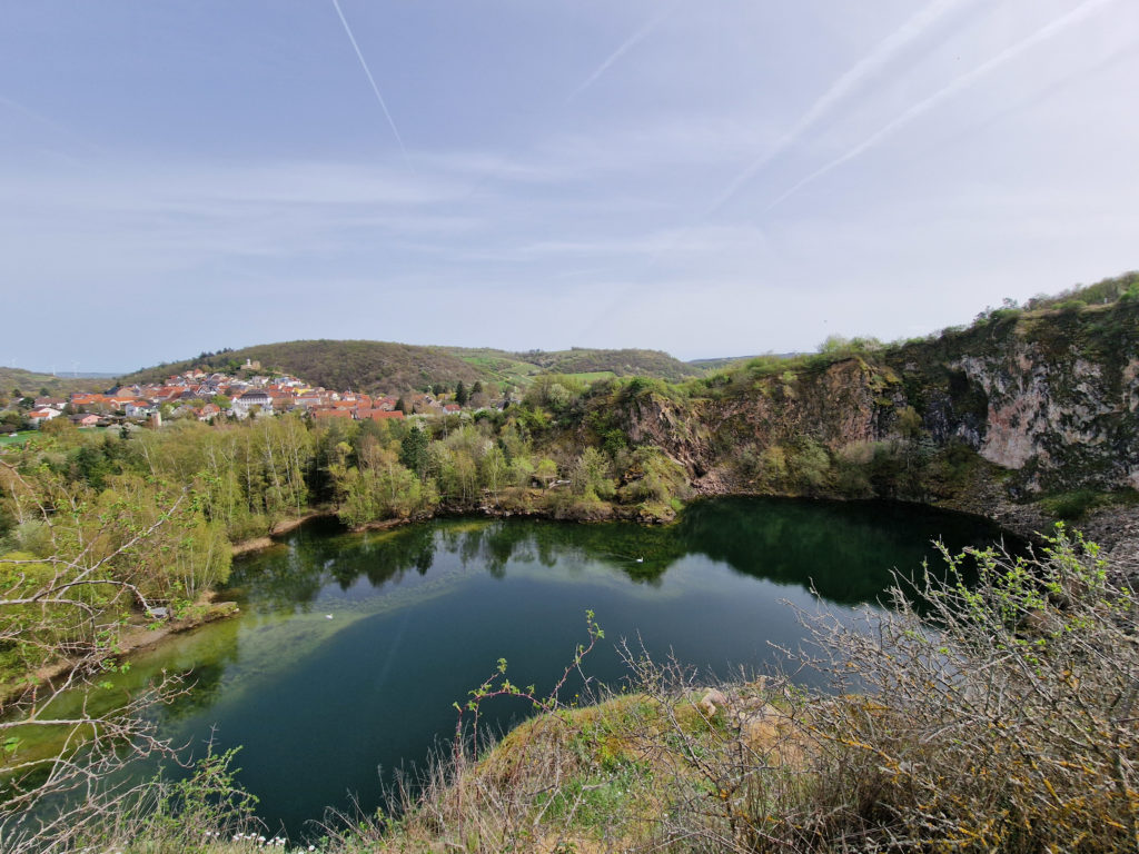 The quarry and Neu Bamberg in the background