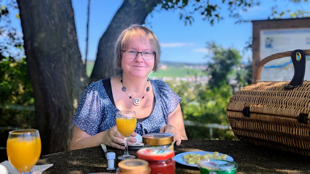 Picknickplekken in Rheinhessen Op de Rochusberg in Bingen